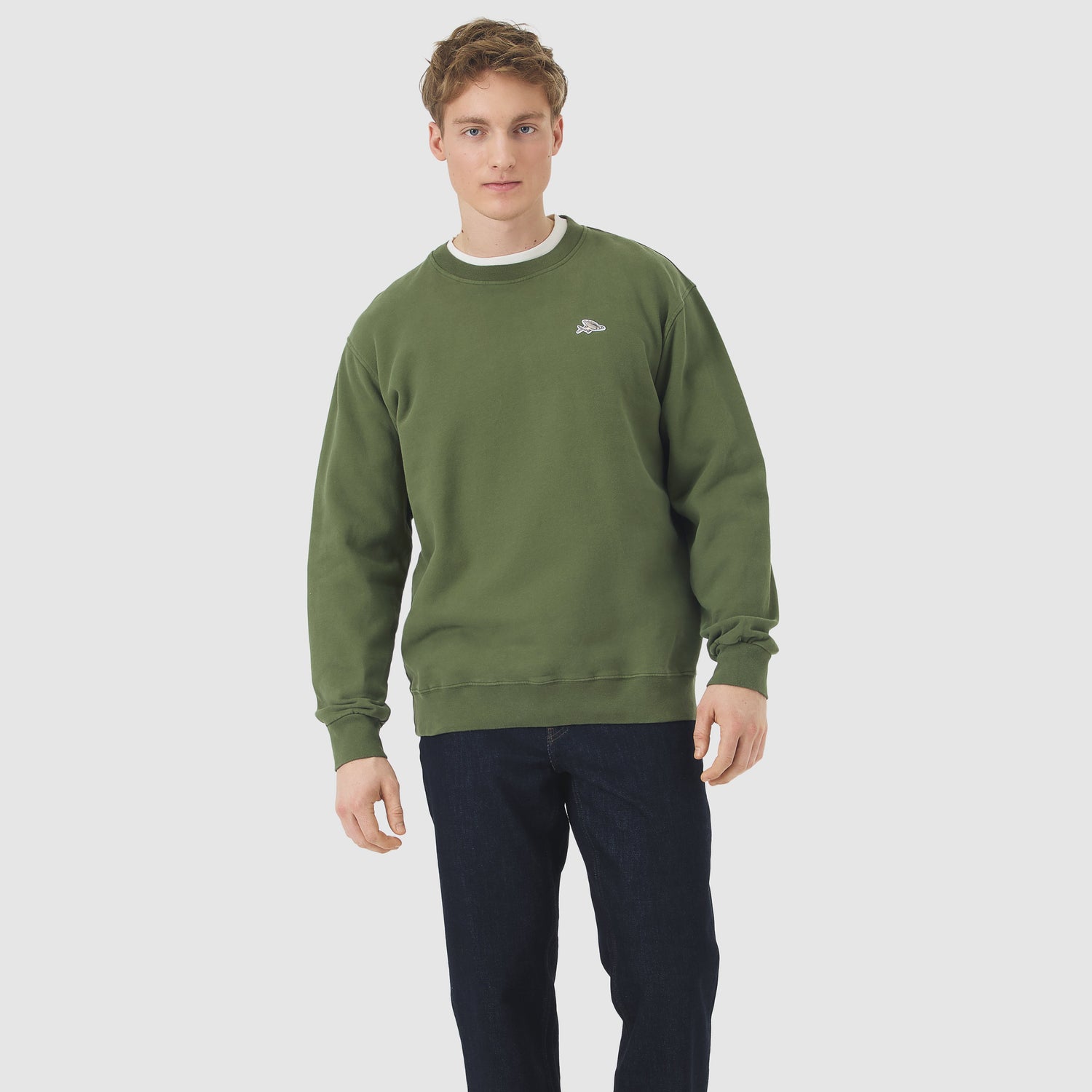 Felpa Cafe du cycliste Celeste - Verde scuro Café du Cycliste