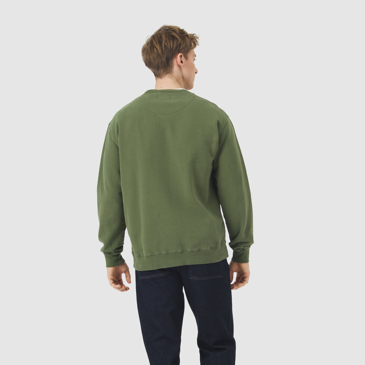 Felpa Cafe du cycliste Celeste - Verde scuro Café du Cycliste