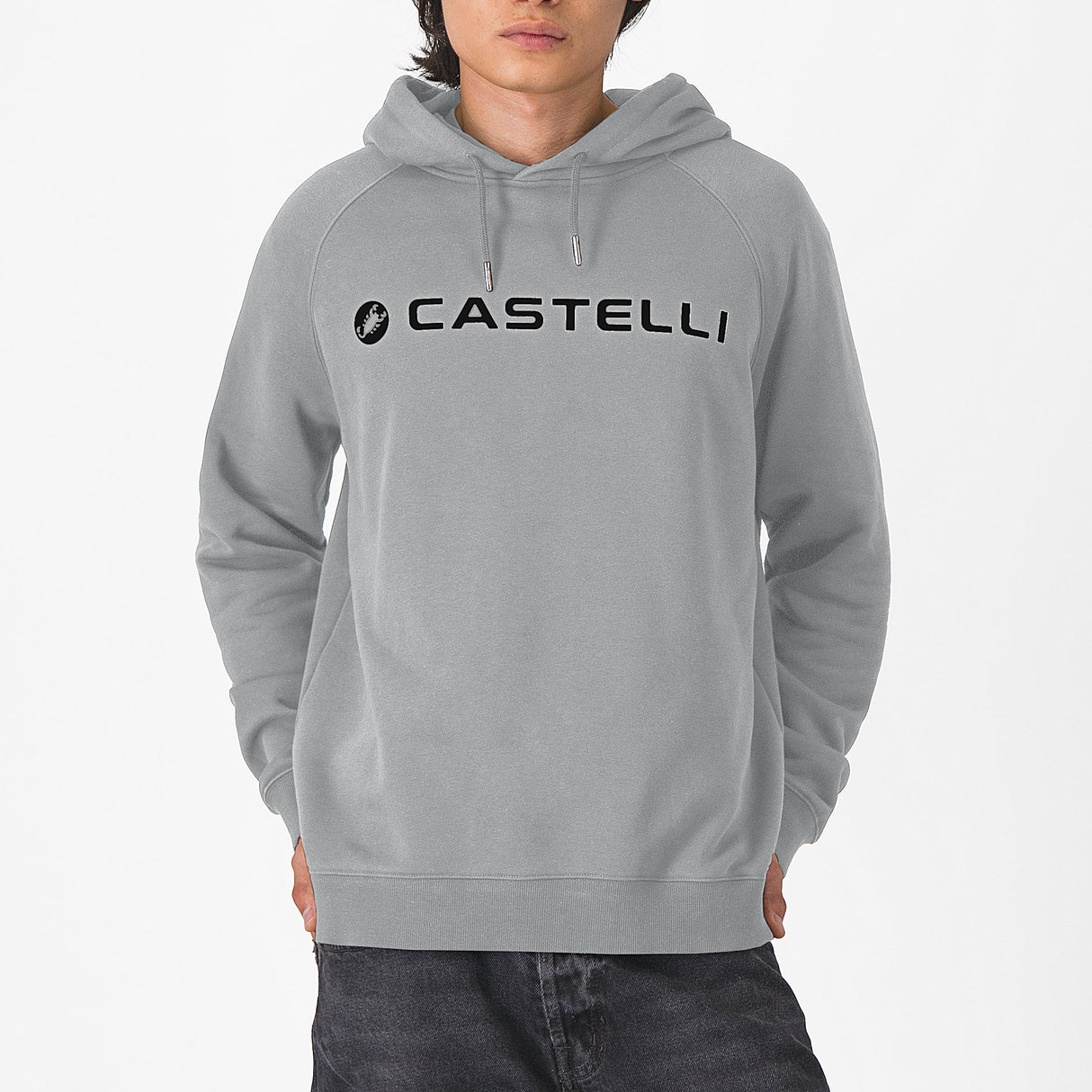 Sweat Castelli Logo - Gris