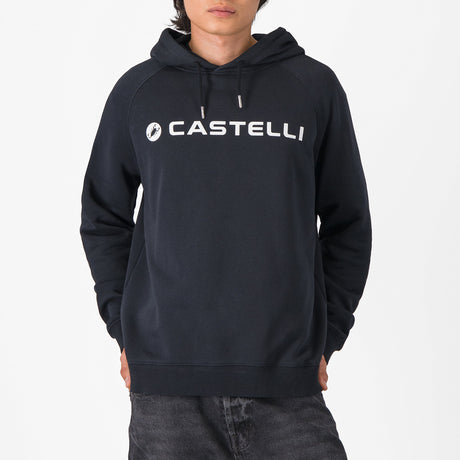 Sudadera Castelli Logo - Negro