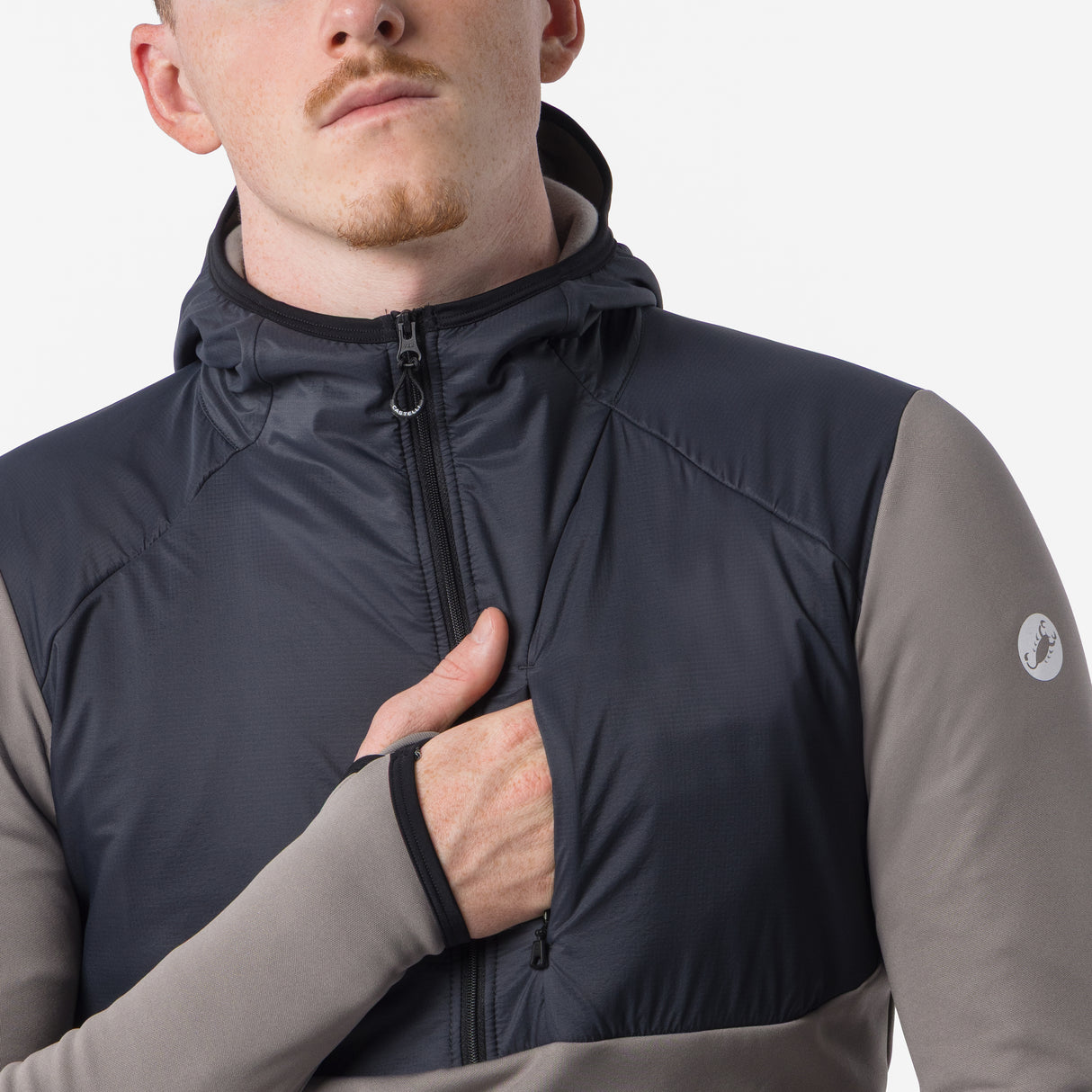 Sudadera Castelli Unltd Roam - Gris