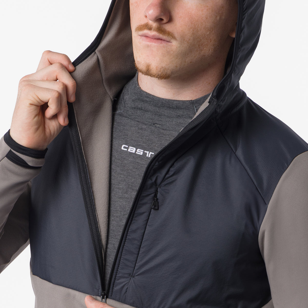 Sudadera Castelli Unltd Roam - Gris