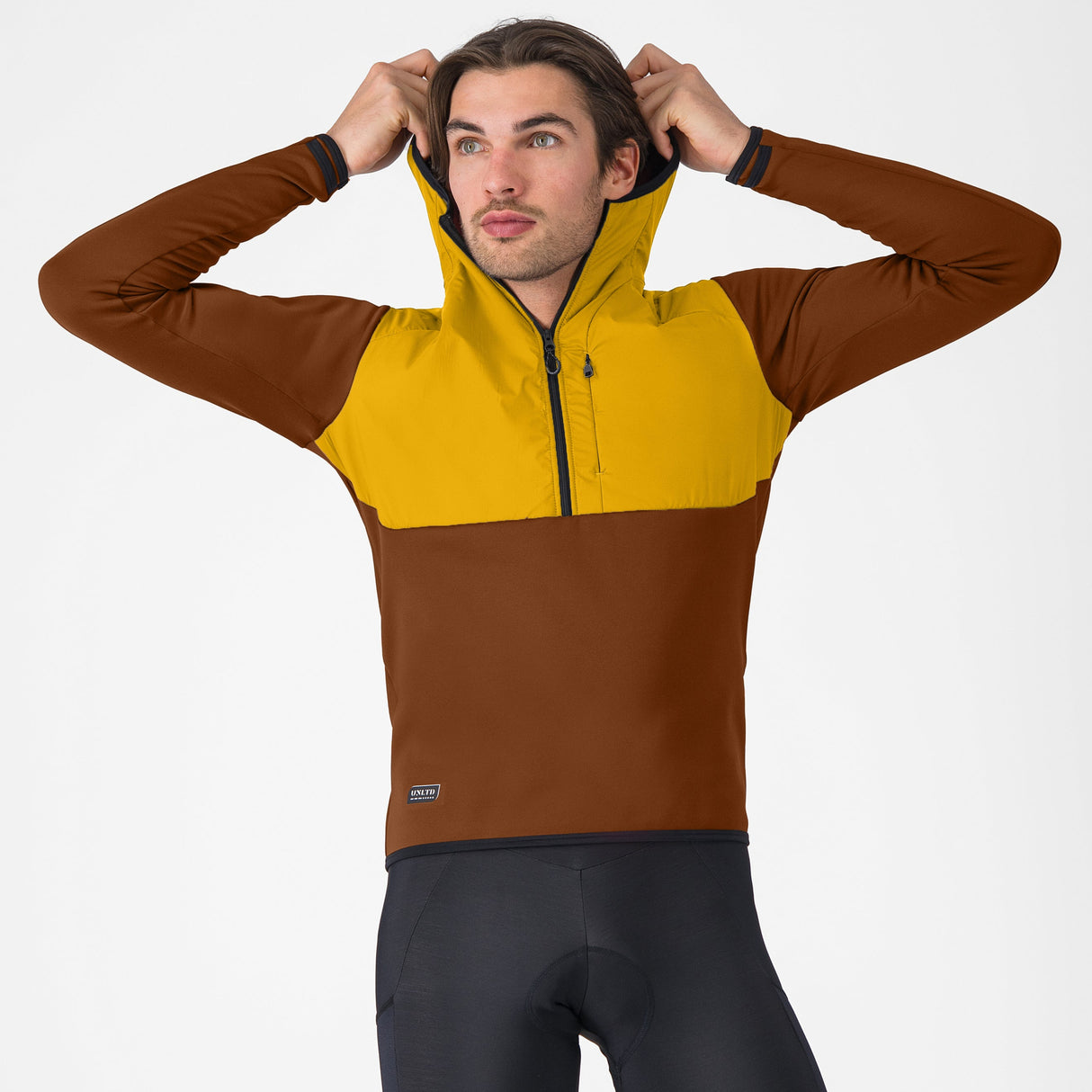 Felpa Castelli Unltd Roam - Marrone Castelli