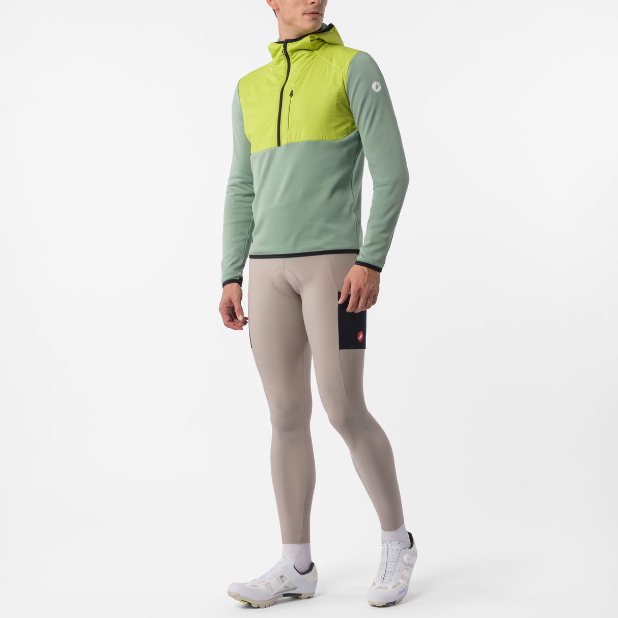Felpa Castelli Unltd Roam - Verde chiaro Castelli