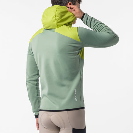 Sudadera Castelli Unltd Roam - Verde claro