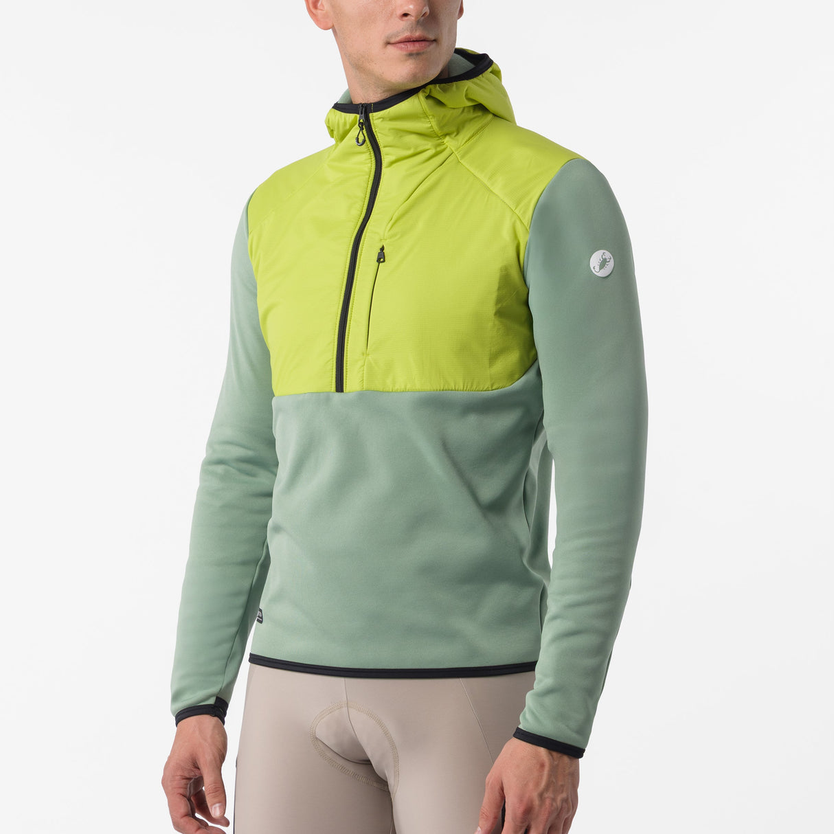 Felpa Castelli Unltd Roam - Verde chiaro Castelli