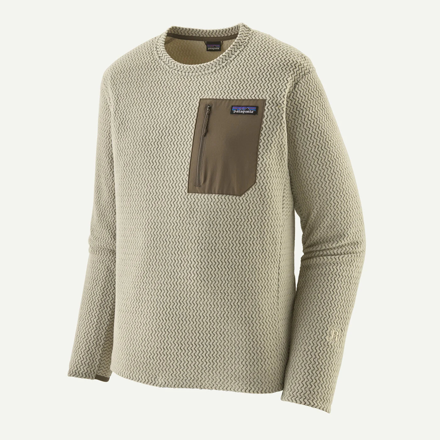 Felpa Patagonia R1 Air Crew - Beige Patagonia