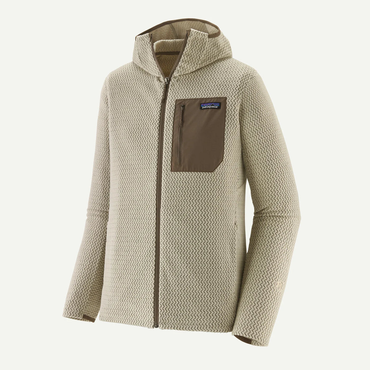 Sweatshirt Patagonia R1 Air Full-Zip - Beige