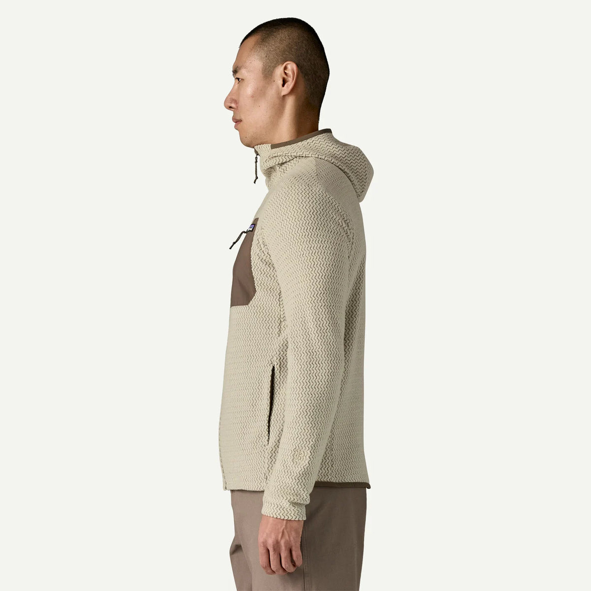 Sweatshirt Patagonia R1 Air Full-Zip - Beige