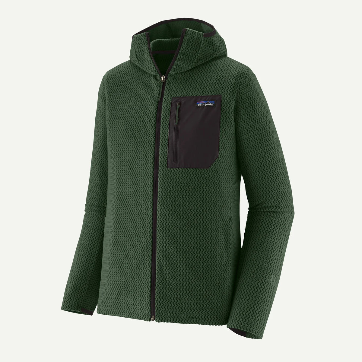 Felpa Patagonia R1 Air Full-Zip - Verde Patagonia