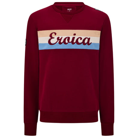 Sudadera Santini Eroica Timo - Bordeaux