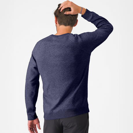 Sudadera sin capucha Castelli Logo - Azul