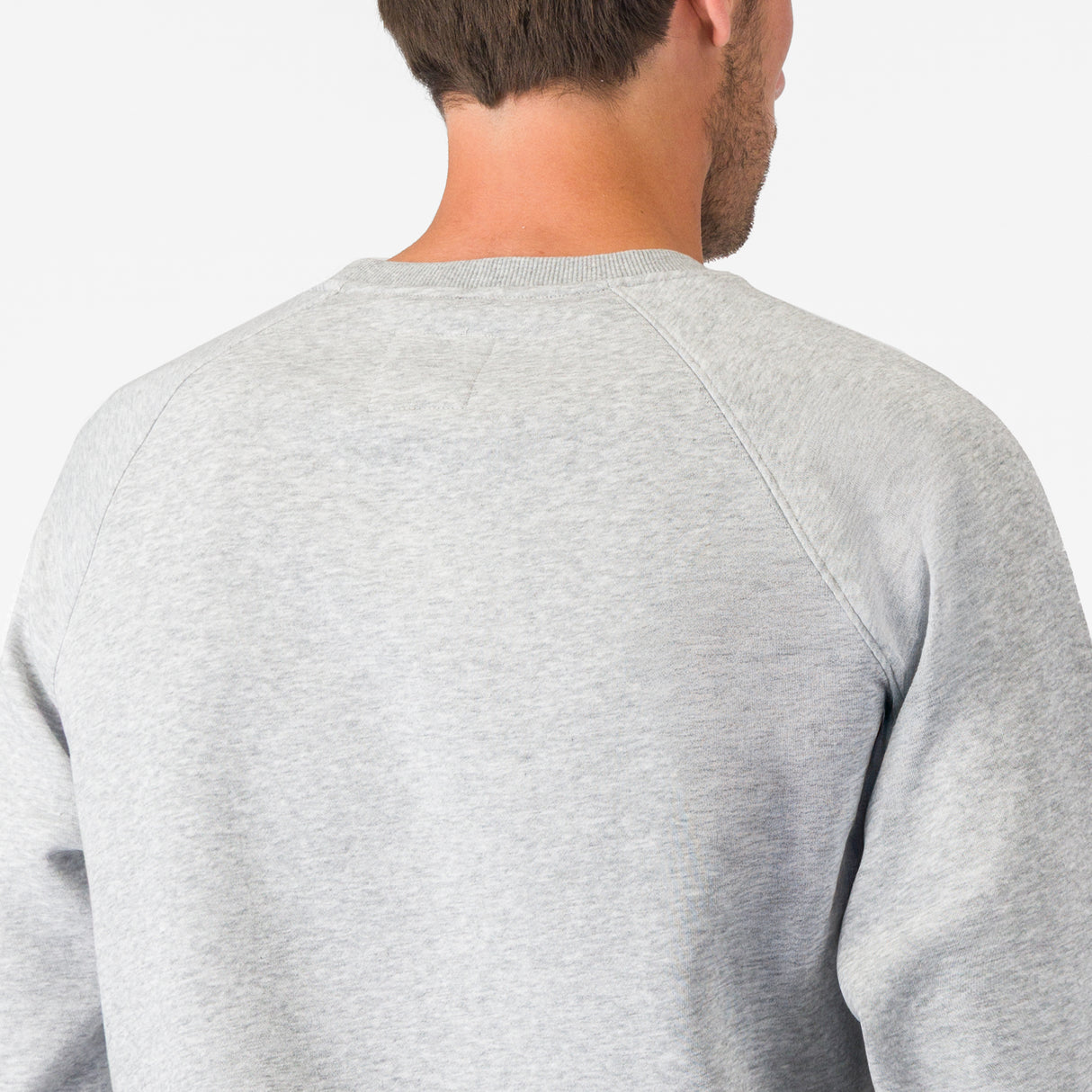 Sweat sans capuche Castelli Logo - Gris