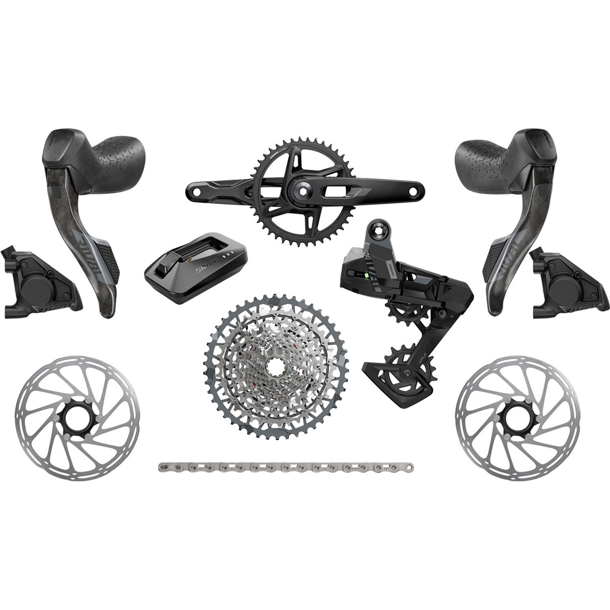 GRUPPO SRAM RIVAL XPLR E1 1x13 AXS DISC - 42T Sram