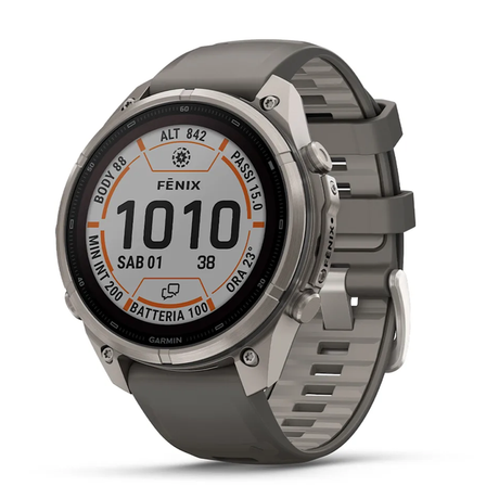 Garmin Fenix 9 Pro Solar 47 mm inReach - Grau