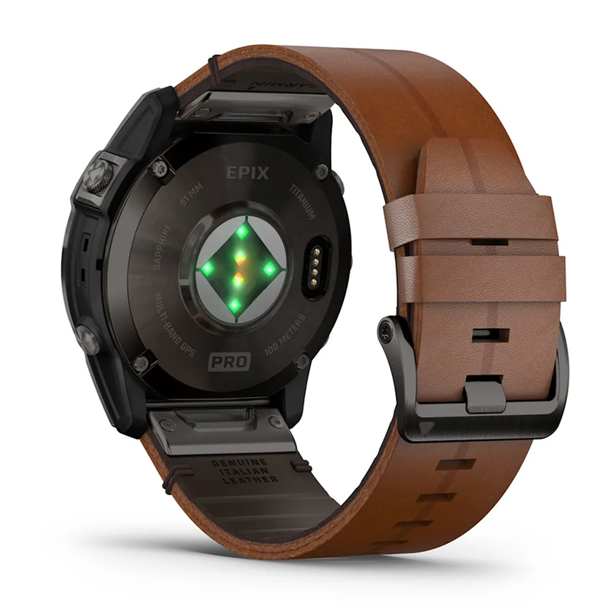 Garmin epix Pro (Gen 2) Sapphire Edition 51 mm - Schwarzbraun