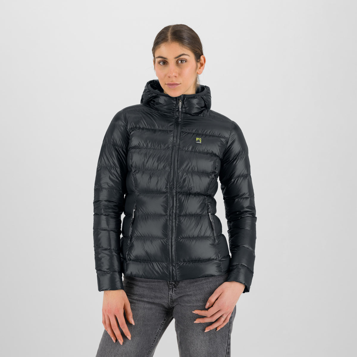 Chaqueta de mujer Karpos Philipp Flamm Hoodie - Gris oscuro
