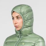 Chaqueta de mujer Karpos Philipp Flamm Hoodie - Verde
