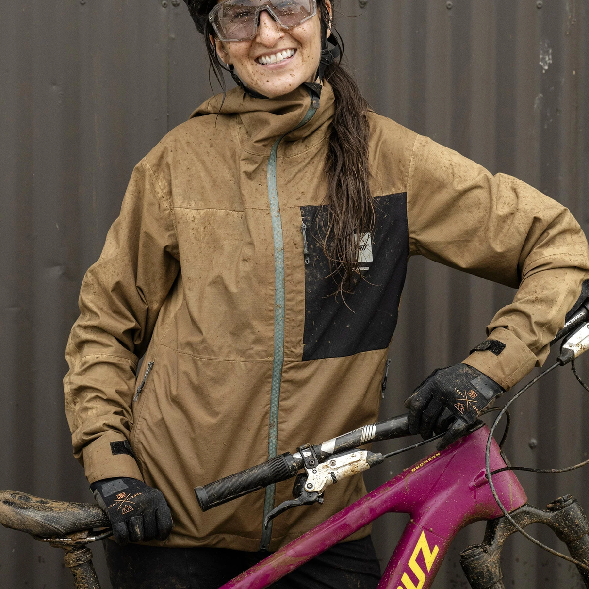 Giacca Donna Leatt MTB HydraDri 3.0 - Marrone Leatt