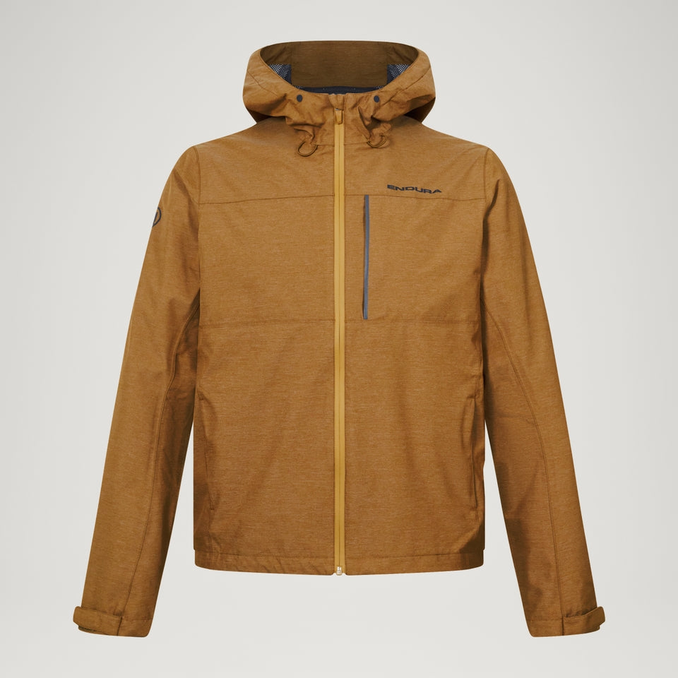 Giacca Endura Hummvee Waterproof Hooded - Marrone Endura