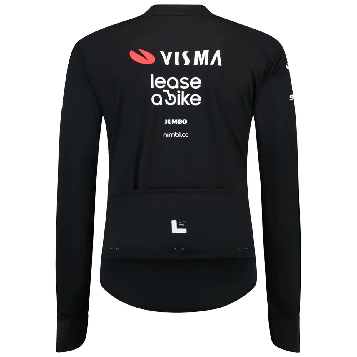Giacca Team Visma Lease a bike 2026 Neoshell Rain Yellow B.