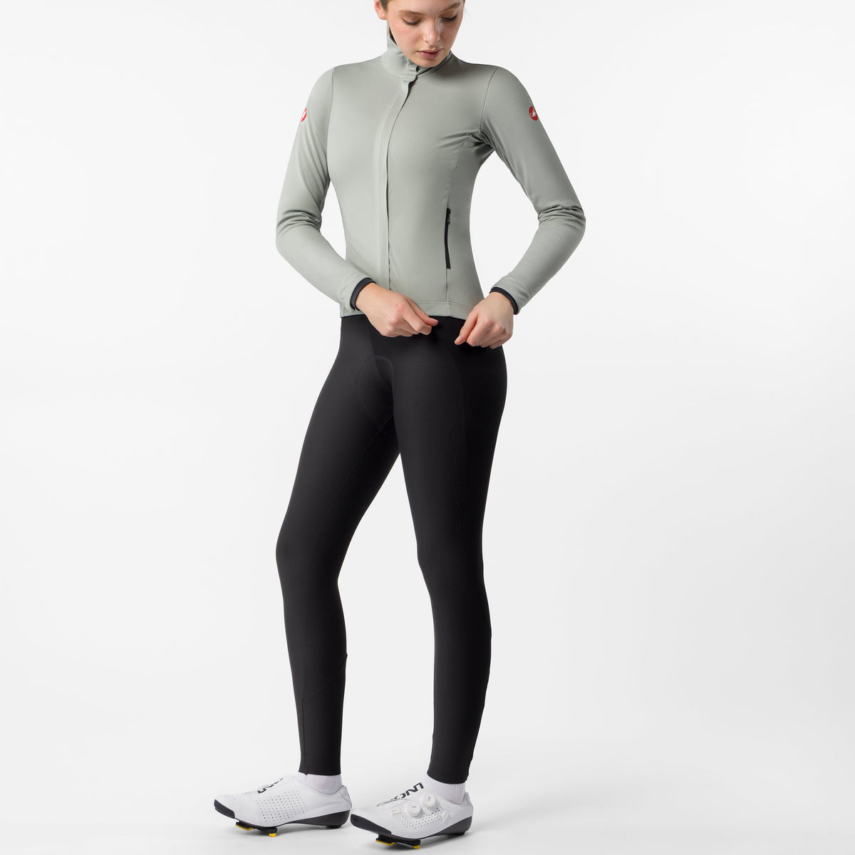 Castelli Alpha 150 frau jacke - Grau