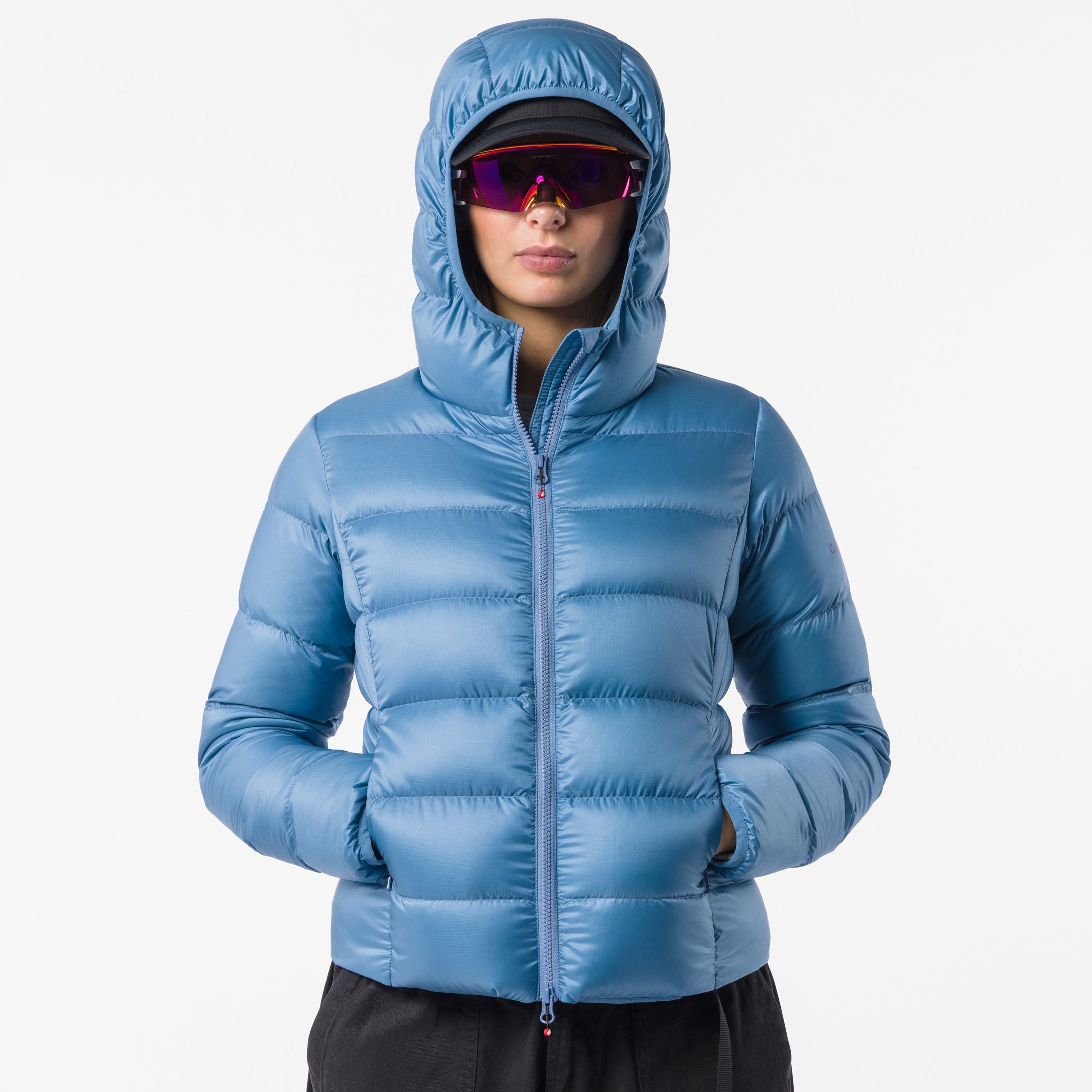Giacca donna Castelli Down Puffer - Blu Castelli