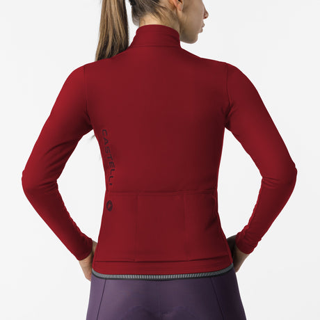Castelli Espresso 2 frau jacke - Rot