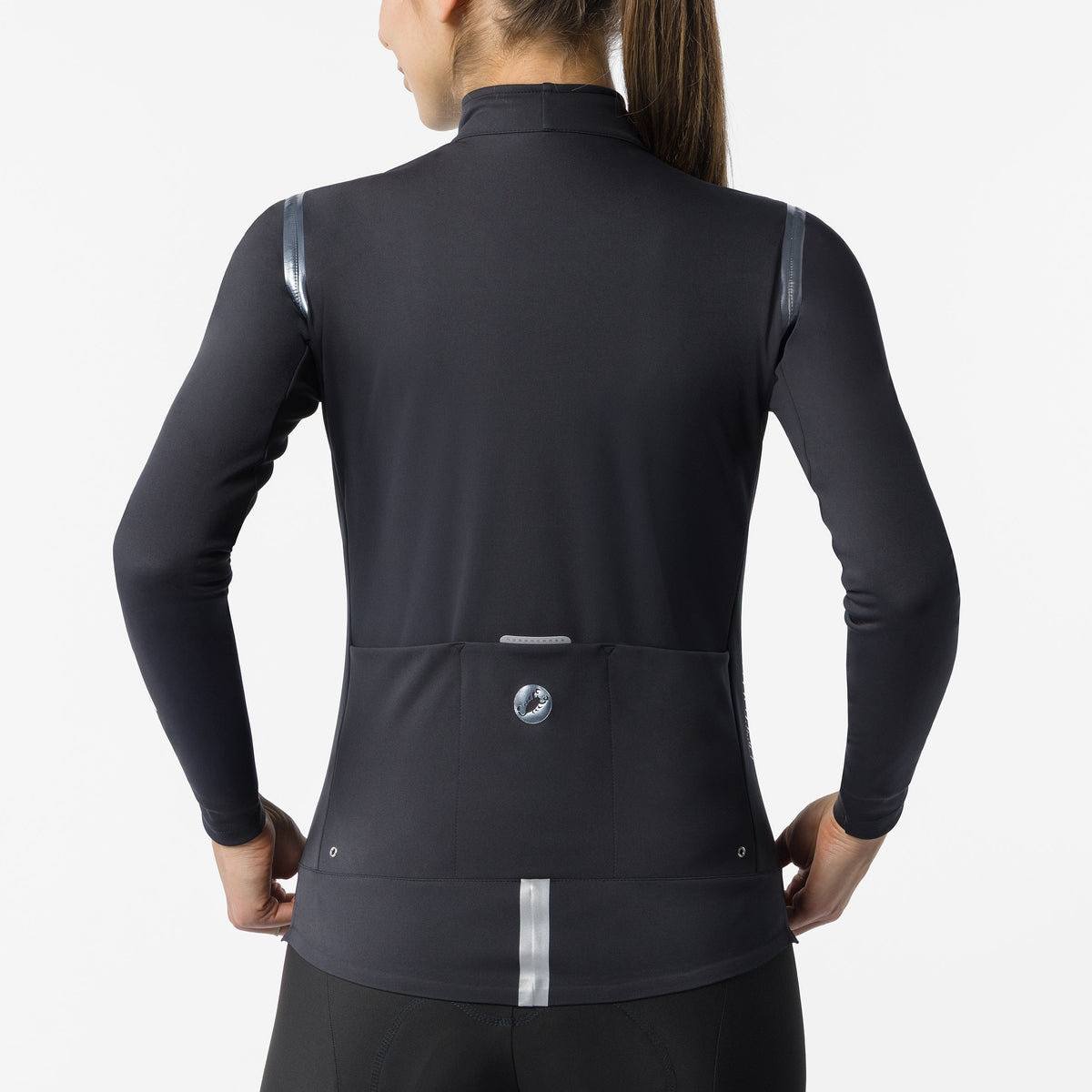 Castelli Perfetto 4 frau jacke - Schwarz