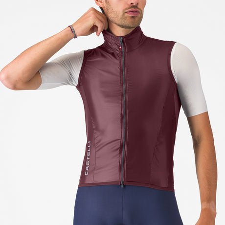 Castelli Aria 2 weste - Bordeaux