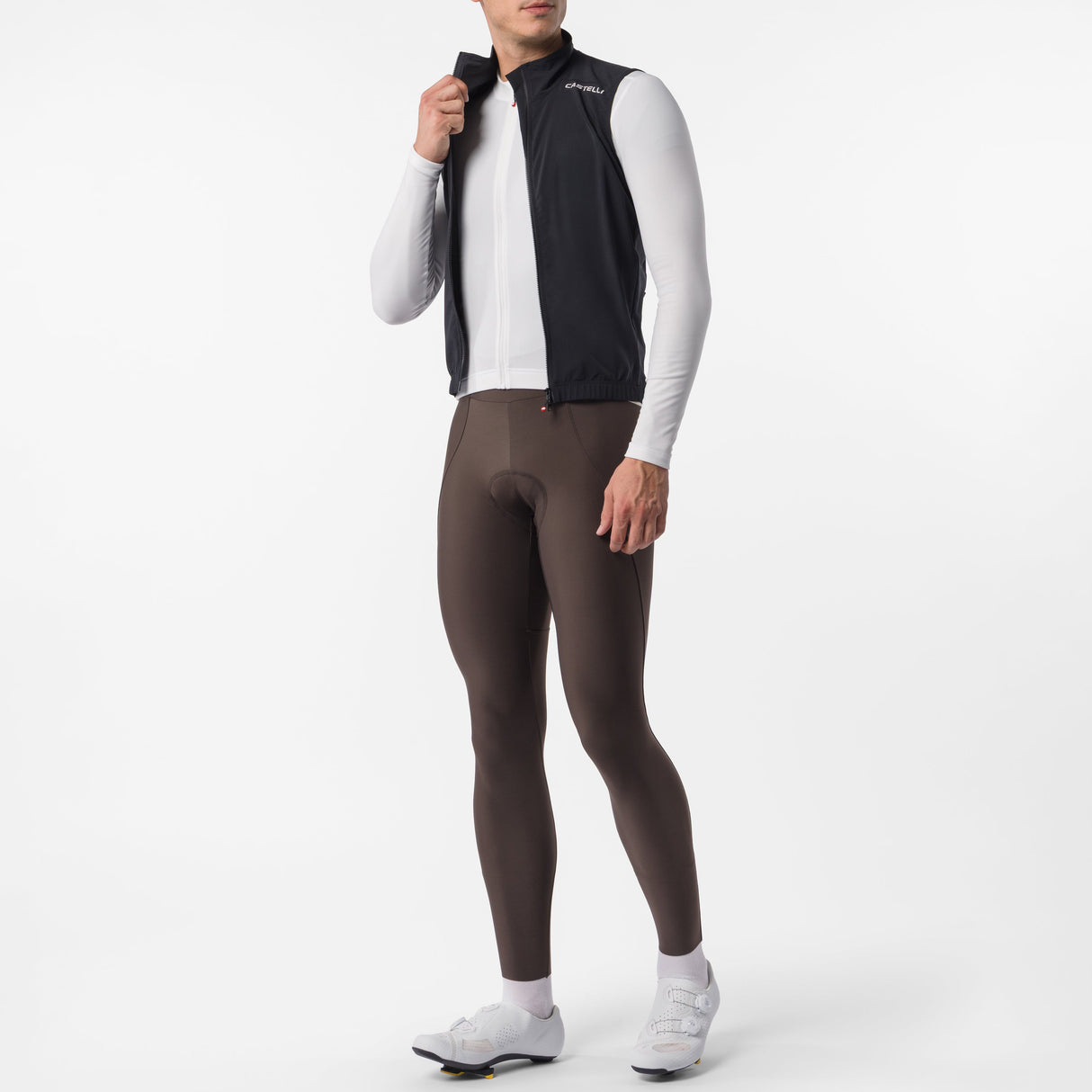 Gilet Castelli Espresso 2 - Nero bianco Castelli