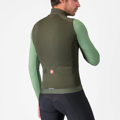 Gilet Castelli Espresso - Verde scuro Castelli