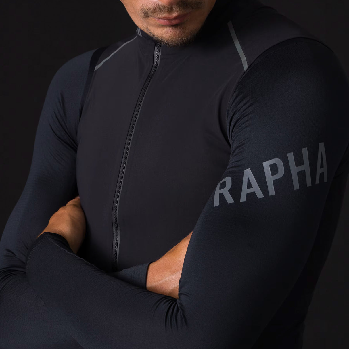 Gilet Rapha Pro Team Shadow - Nero Rapha