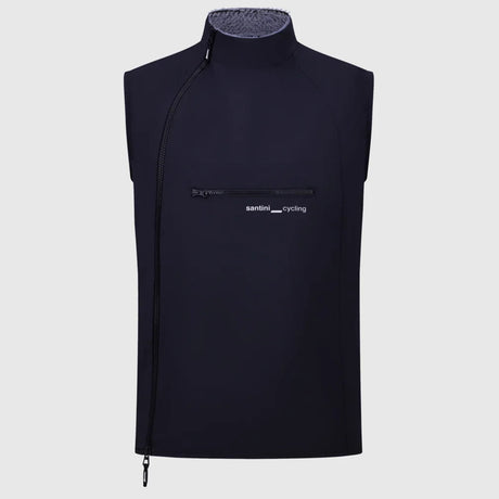 Santini Alpha Insulated weste - Schwarz
