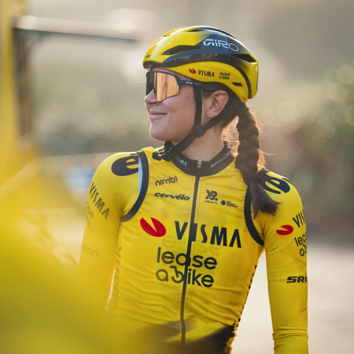 Team Visma Lease a bike 2026 Wind Weste