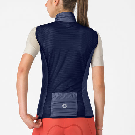 Gilet femme Castelli Aria 2 - Bleu