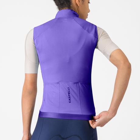 Gilet femme Castelli Espresso 2 - Violet