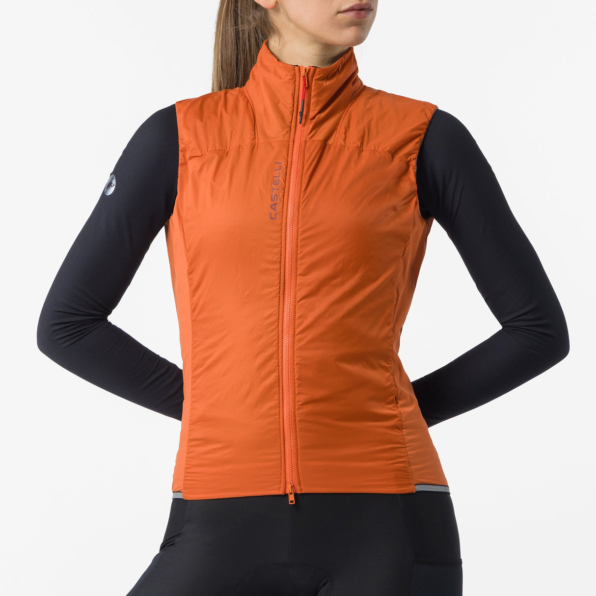 Gilet donna Castelli Fly Direct - Arancio Castelli