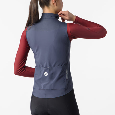 Gilet femme Castelli Perfetto 2 - Bleu