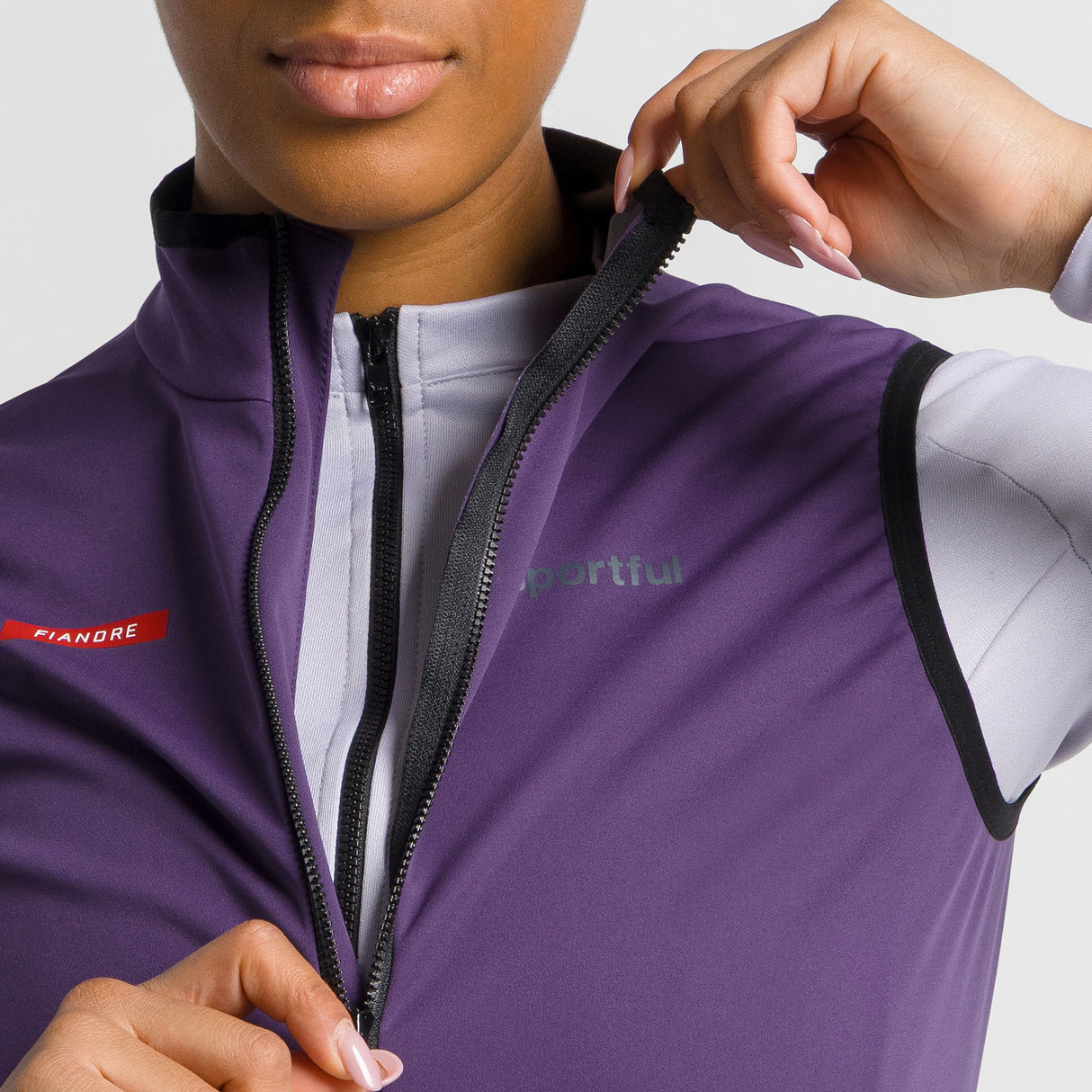 Gilet donna Sportful Fiandre 2 - Viola Sportful