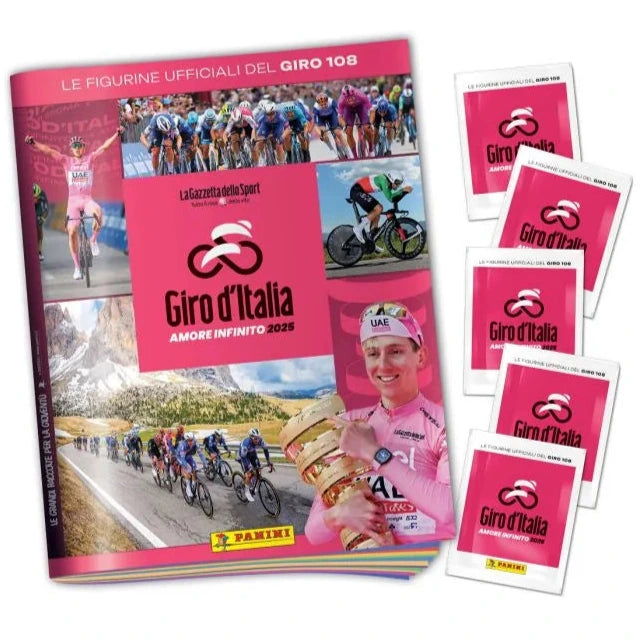 Album Sticker Giro d'Italia 108 Starter Pack Panini