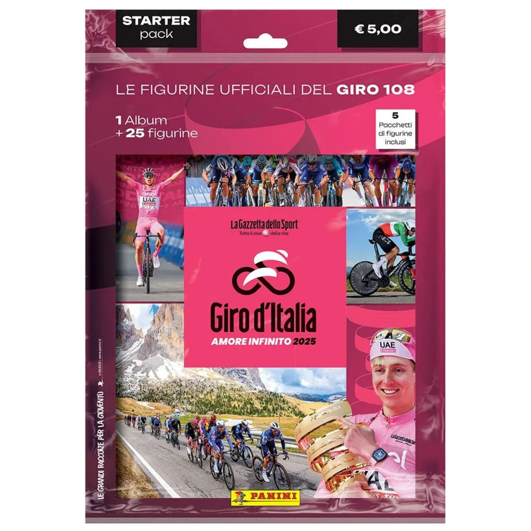 Album Sticker Giro d'Italia 108 Starter Pack Panini