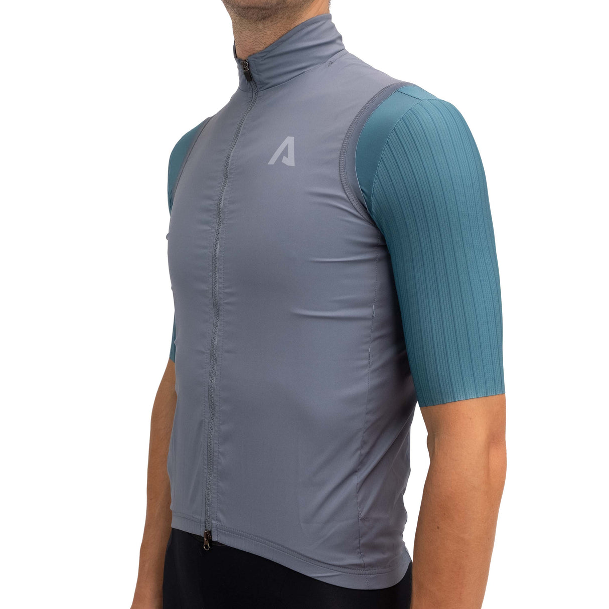 Gilet All4cycling Color - Gunmetal