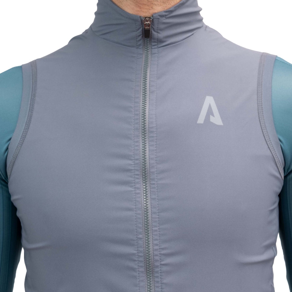 Gilet All4cycling Color - Gunmetal