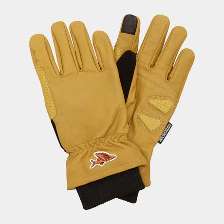 Guanti Cafe du cycliste Leather Gravel - Marrone Café du Cycliste