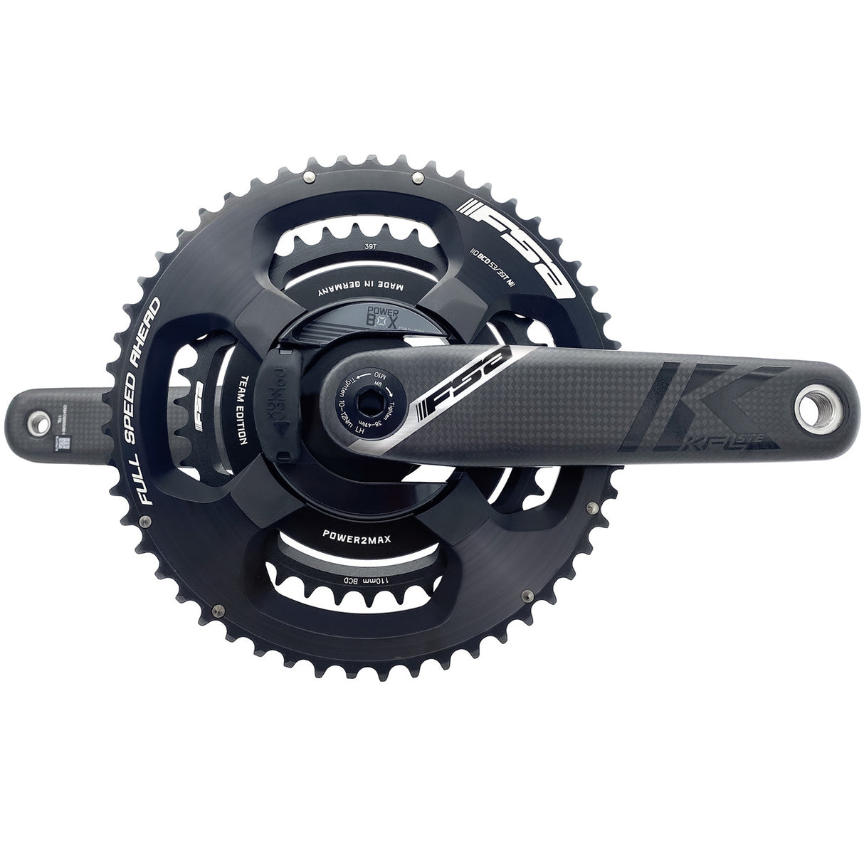 Guarnitura FSA PowerBox K-Force Team Edition - 54/40 Fsa