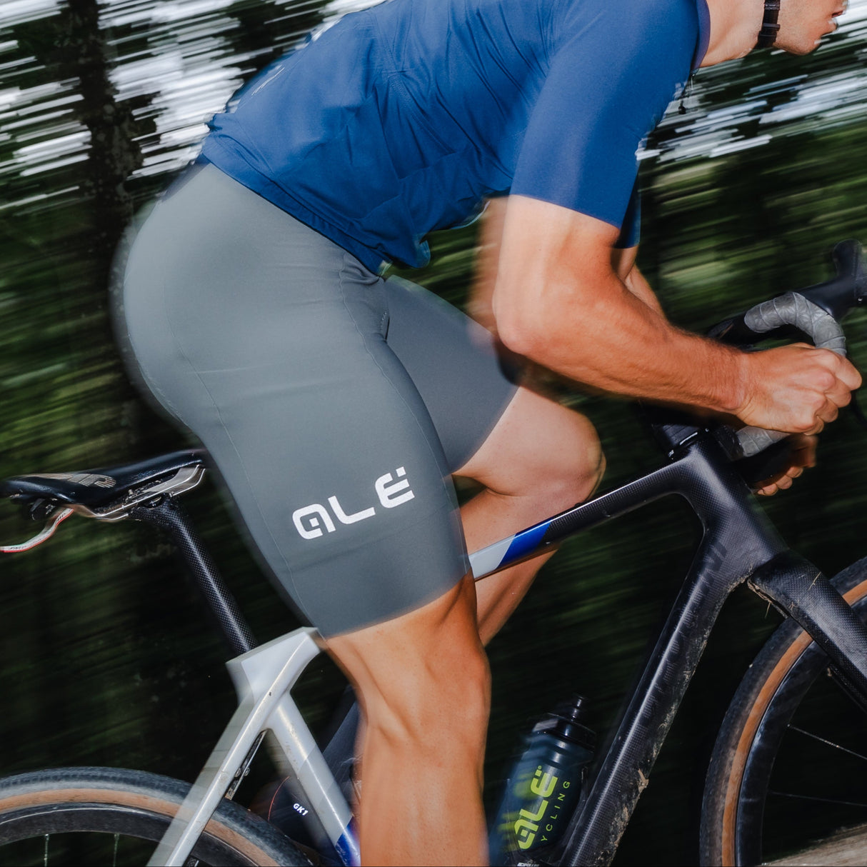 Salopette Ale Off Road Gravel Pro - Grigio - H