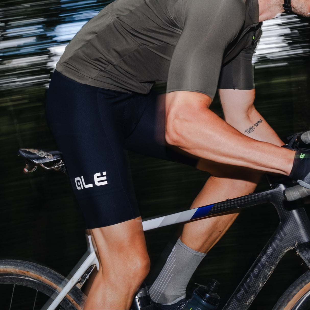 Salopette Ale Off Road Gravel Pro - Nero - O