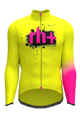 Maglia maniche lunghe  Rh+ Rask - Verde fluo
