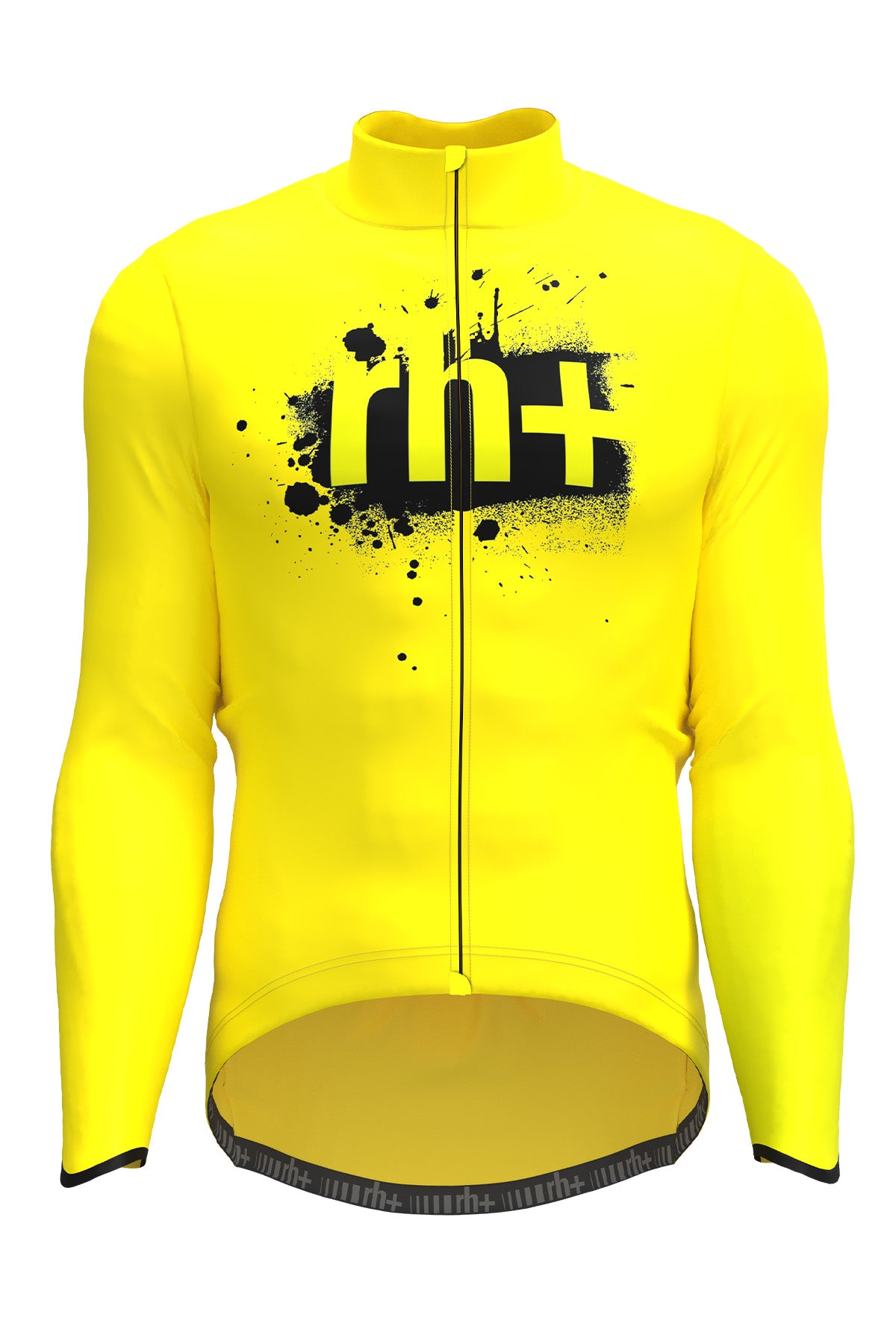 Maglia maniche lunghe  Rh+ Rask - Giallo fluo